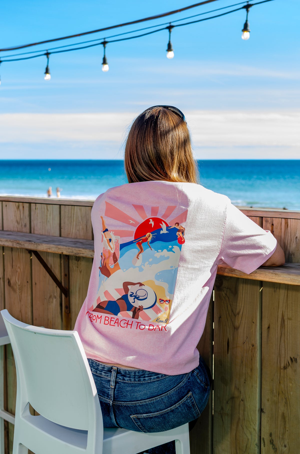 Pink from Beach to Bar